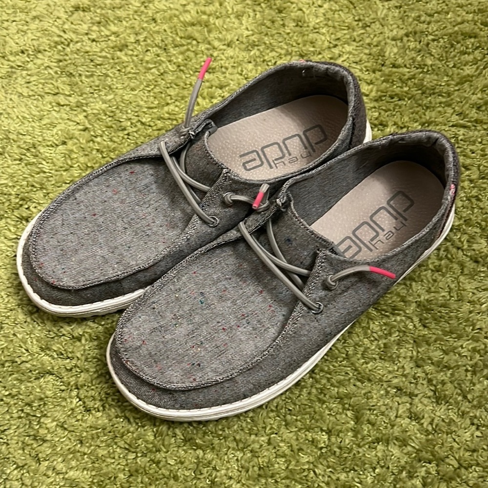 Hey Dude Women's Wendy Canvas - Confetti Black